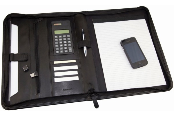 MONOLITH Schreibmappe 2881 A4 mit Taschenrechner