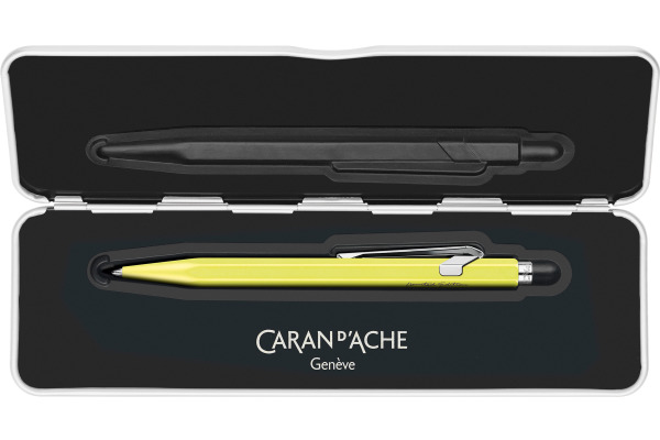 CARAN d'A Kugelschreiber 849 Slimpack NN0849.4 neongelb, refill