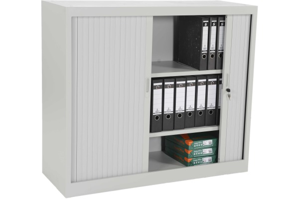 EDGY Rollladenschrank RS03/7035 2.5 Ordnerhöhen