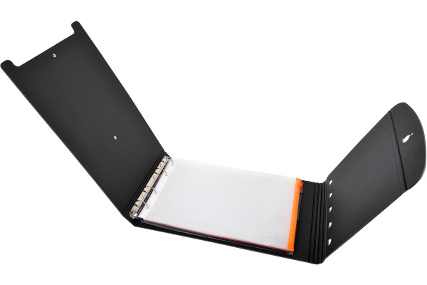 EXACOMPTA Präs.-Ringbuch Exashow 4cm 56234E 4 Ringe schwarz A4 hoch