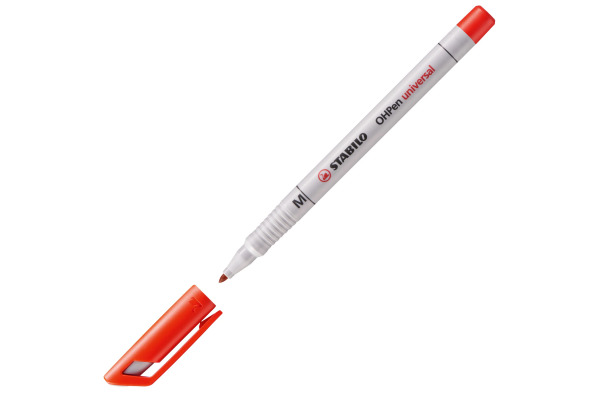 STABILO OHP Pen non-perm. M 853/40 rot