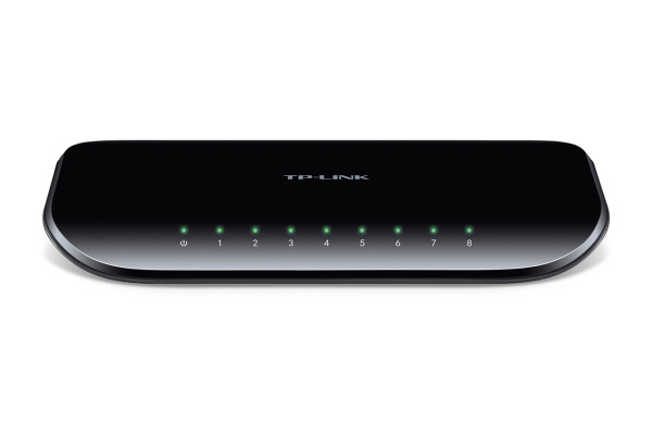 TP-LINK 8-Port-GB-Desktop-Switch TLSG1008D 10/100/1000 Mbit/s