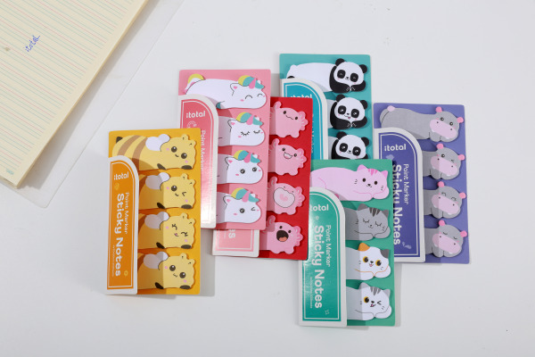 I-TOTAL Haftnotizen XL3103A Cute Animals, assortiert