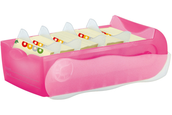 HAN Karteibox Croco A8 998-663 pink 9.7x6.7x19.1cm