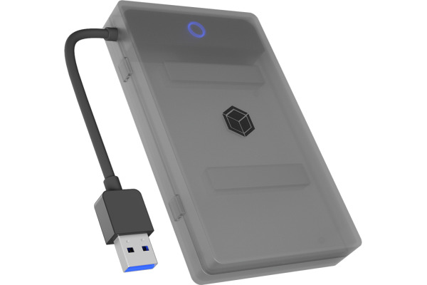 "ICY BOX Ext. Gehäuse 2.5"" USB 3.2 G1" IB-AC603B Kunststoffhülle