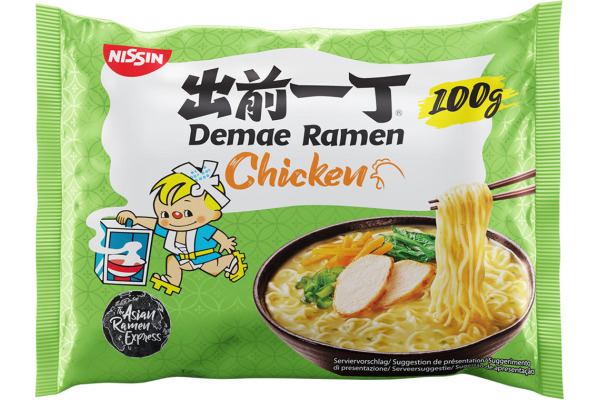 NISSIN Noodles Chicken 3783 Beutel 100g