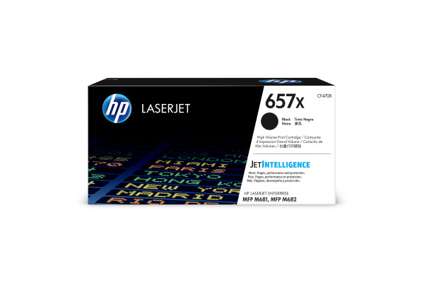 HP Toner-Modul 657X schwarz CF470X CLJ Enterprise M681 28'000 S.