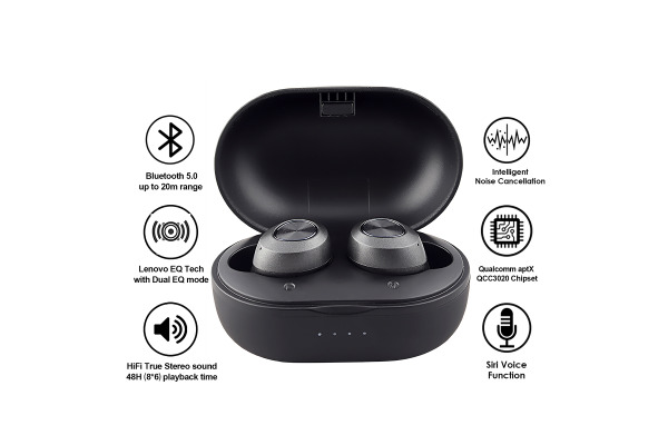 LENOVO Earbuds HT10 Pro black HT10 PRO