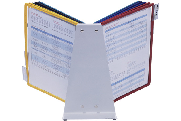 DURABLE Displaysystem VARIO Table 10 557000 farbig, 10 Sichttafeln A4