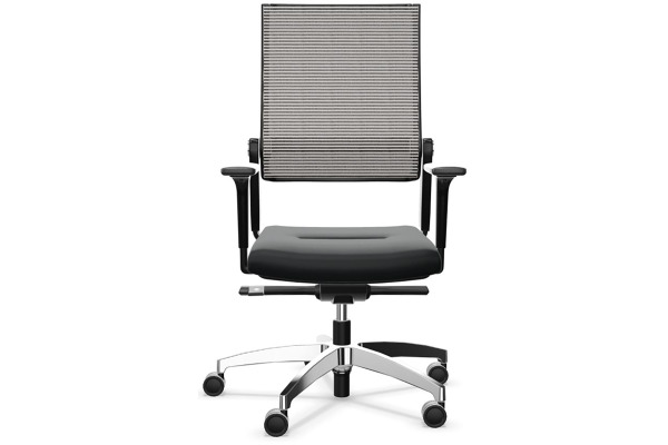 DAUPHIN Bürodrehstuhl Lordo Flex LO3017 07 grau/schwarz