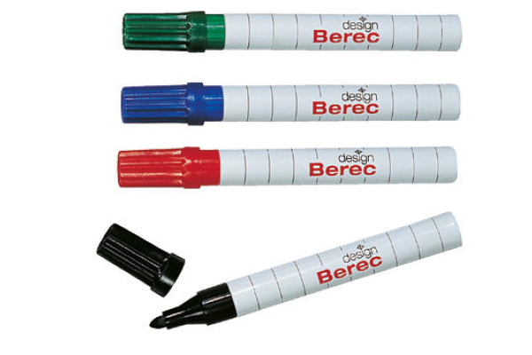 BEREC Whiteboard Marker 1-4mm 952.04.99 4er Etui Klassiker