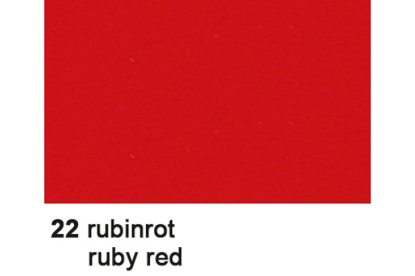 URSUS Fotokarton 70x100cm 3881422 300g, rubinrot