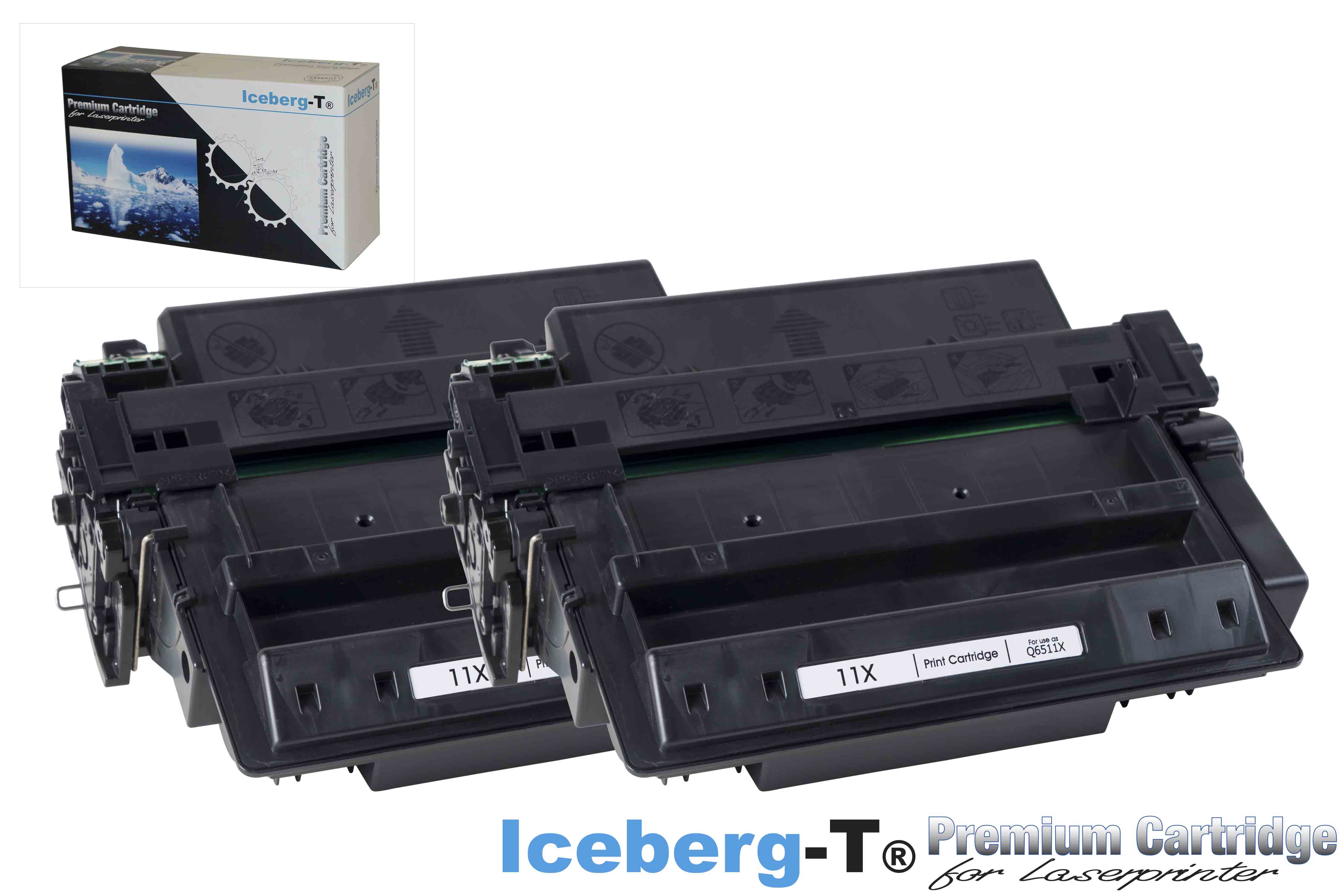 Iceberg-T Toner Crt. 710H DuoPack 2 Stück à 12'000 Seiten, schwarz