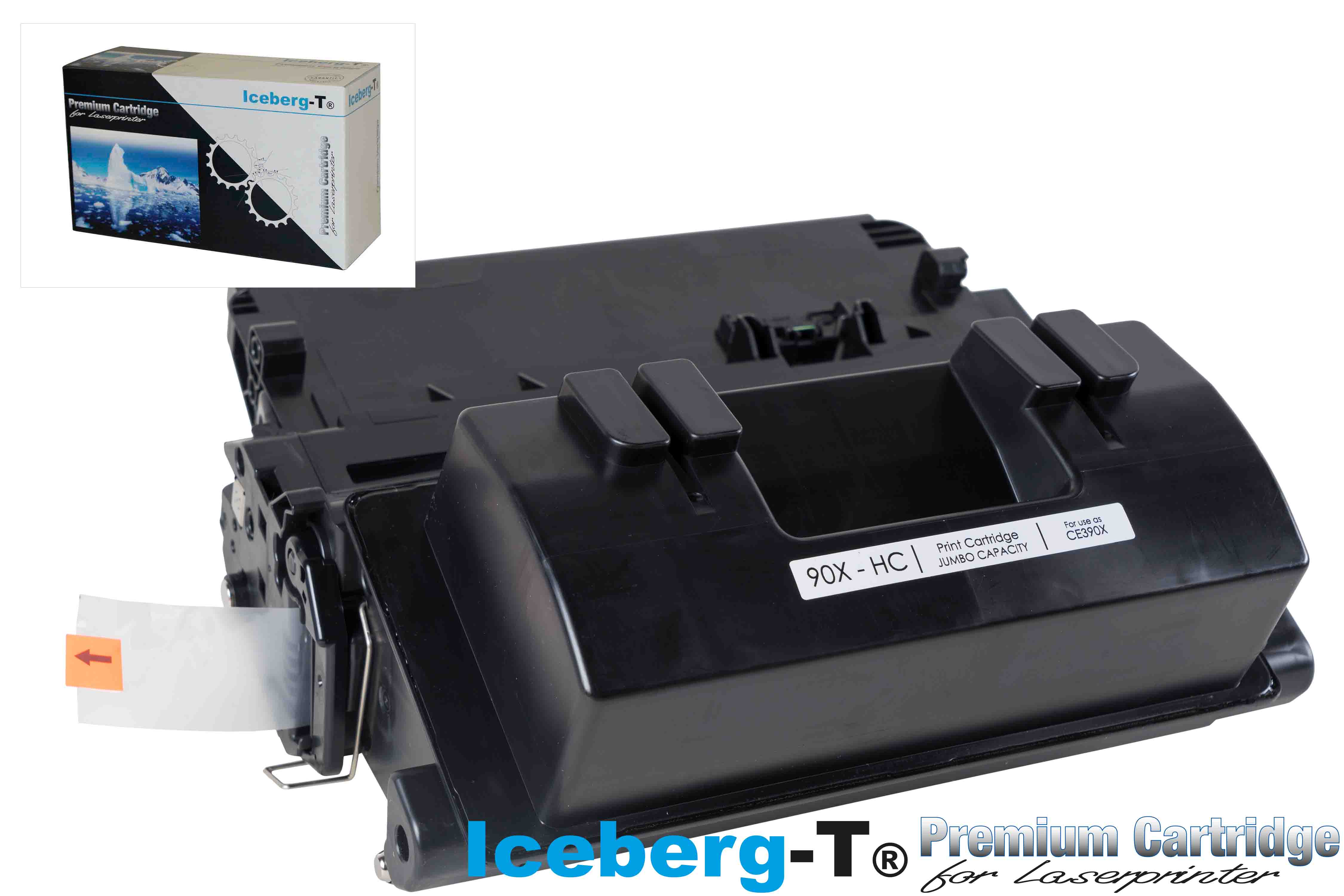 Iceberg-T Toner CE390X-HC 40'000 Seiten, schwarz