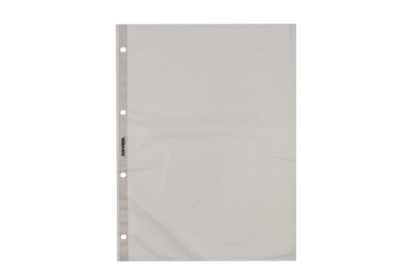 NOVOOO Zeigetasche PP 60my A4 070-5449 transparent, genarbt 500 Stk.