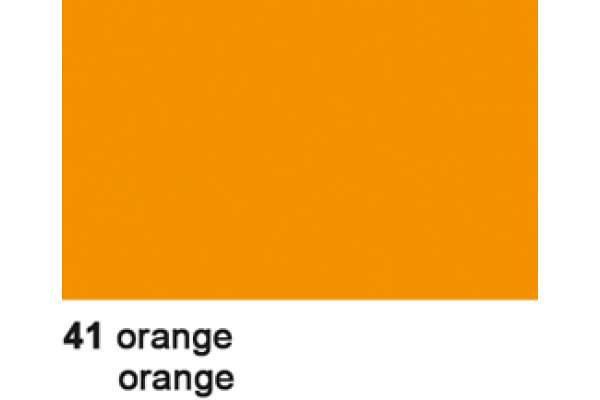 URSUS Seidenpapier 50x70cm 4642241 orange 6 Bogen