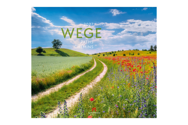 ACKERMANN Bildkalender 2027 2734 Wege ML 54x48cm