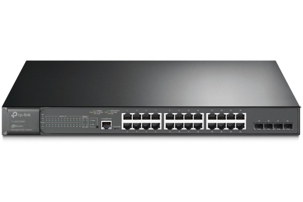 TP-LINK 24-Port Gigabit Switch SG3428 with 4 Gigabit SFP Slots