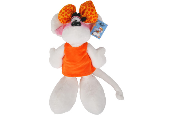 DIDDL Plüschtier Diddlina 30cm 23472 in orangem Kleid