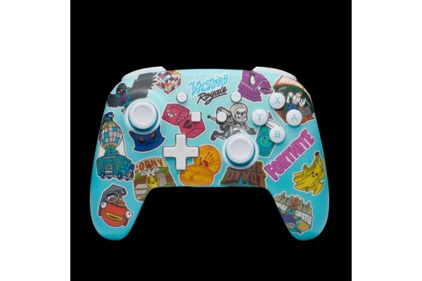 POWERA Enhanced Wireless Ctrl. NSGP0290- NSW, Sticker Mania-Fortnite
