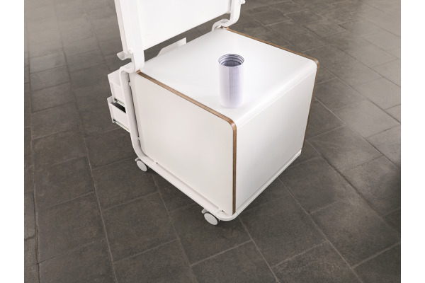 MAGNETOP. Korpus Tool-Hub Evolution Plus 12270600 weiss, mit Rollen