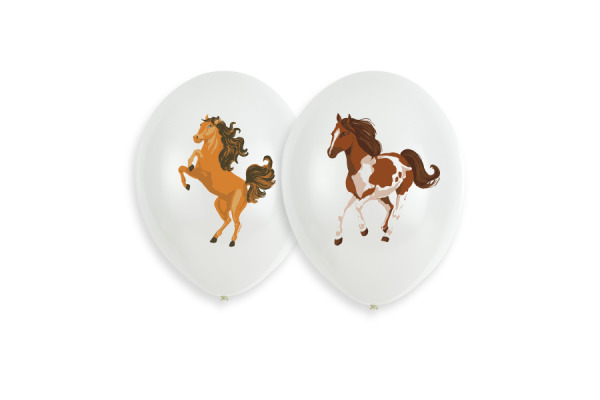 NEUTRAL Ballon Perd 27cm 9909881 6 Stück