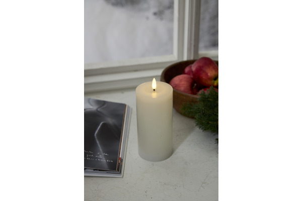 STARTRADI LED Kerze Flamme Flow 17.5cm 12.061-42-1 weiss
