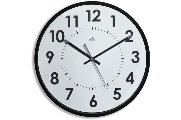 ORIUM CEP Wanduhr 30cm 211244001 schwarz