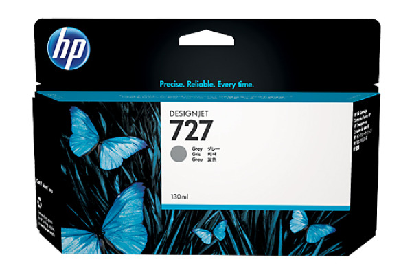HP Tintenpatrone 727 grey B3P24A DesignJet T920/T1500 130ml