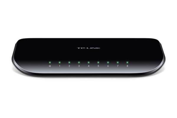 TP-LINK 8-Port-GB-Desktop-Switch TLSG1008D 10/100/1000 Mbit/s