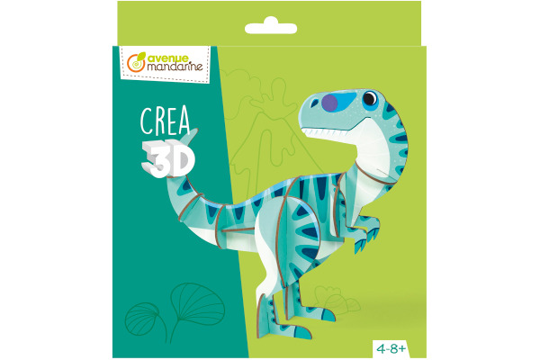 MANDARINE 3D-Puzzle Dinosaur 20x20cm PU029C