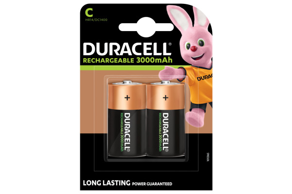 DURACELL Recharge Ultra PreCharged HR14 HR14, DC1400, 3000mAh 2 Stück