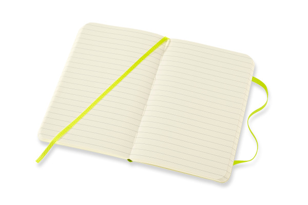 MOLESKINE Notizbuch Classic SC Pocket 420850970 liniert,limetten grün,192 S.