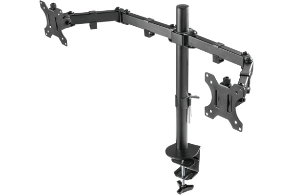 DELTACO Dual monitor desk arm GAM040 13-32 inch screens