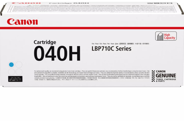 CANON Toner-Modul 040H cyan 0459C001 LBP 710Cx/712Cx 10'000 Seiten