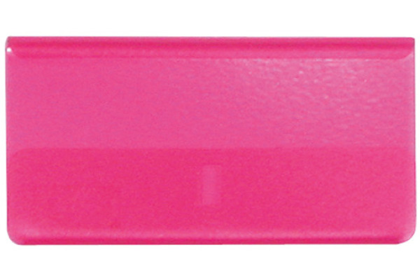 BIELLA Klarsichthülsen 60x30mm 27360240U rosa 25 Stück