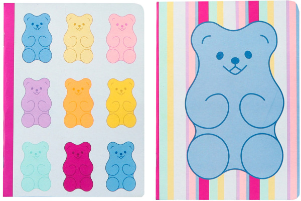 ANCOR Notizheft A4 122657 B'Log Sweet Candy, kariert 48B