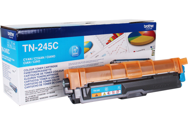 BROTHER Toner cyan TN-245C HL-3140/3170 2200 Seiten
