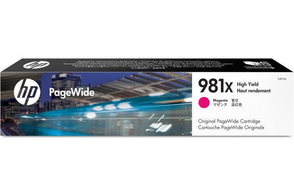 HP Tintenpatrone 981X magenta L0R10A PW Enterprise 556 10'000 S.