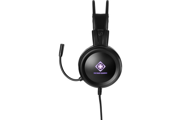 DELTACO Stereo Gaming Headset DH110 GAM105 with LED
