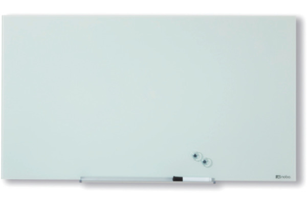 NOBO Whiteboard Premium Plus 1905175 Glas, weiss, magn. 677x381mm