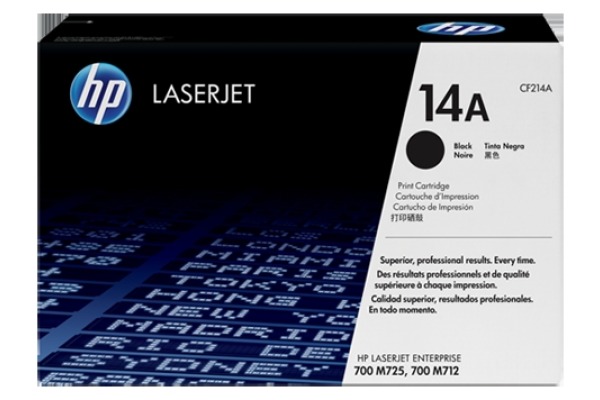 HP Toner-Modul 14A schwarz CF214A LJ Enterpr.700 M712 10'000 S.