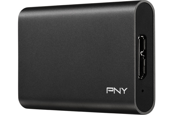 PNY Pro Elite USB 3.1 Gen 2 500GB PSD0CS206 Type-C Portable SSD dark-grey