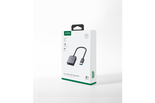UGREEN 2-in-1 USB 3.0 A CardReader 20250