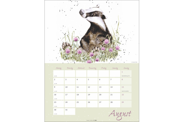WEINGARTE Bildkalender 2027 331229227 Country Life 30x39cm