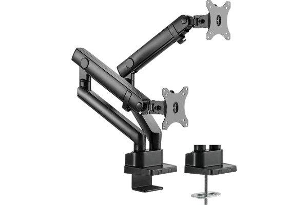 ICY BOX Monitor Stand for 2 Monitor IBMS314T 32 inch black