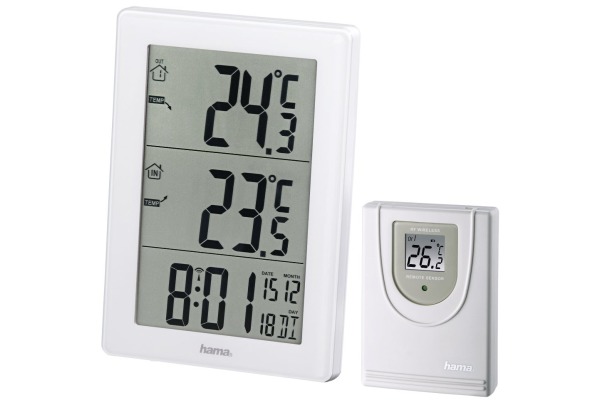 HAMA Wetterstation 186308 EWS-3000 weiss