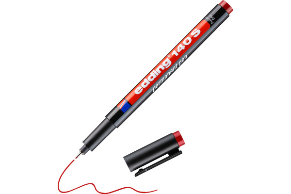 EDDING OHP-Marker permanent S 140-2 rot