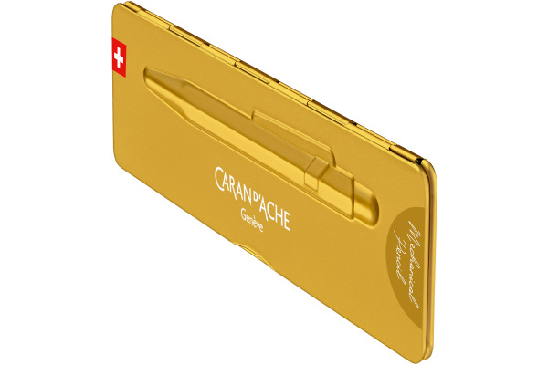 CARAN D'A Druckbleistift Premium 844.999 gelbgold