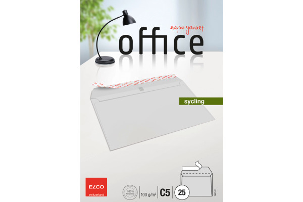 ELCO Couvert Office o/Fenster C5 74470.22 100g, recycling 25 Stück